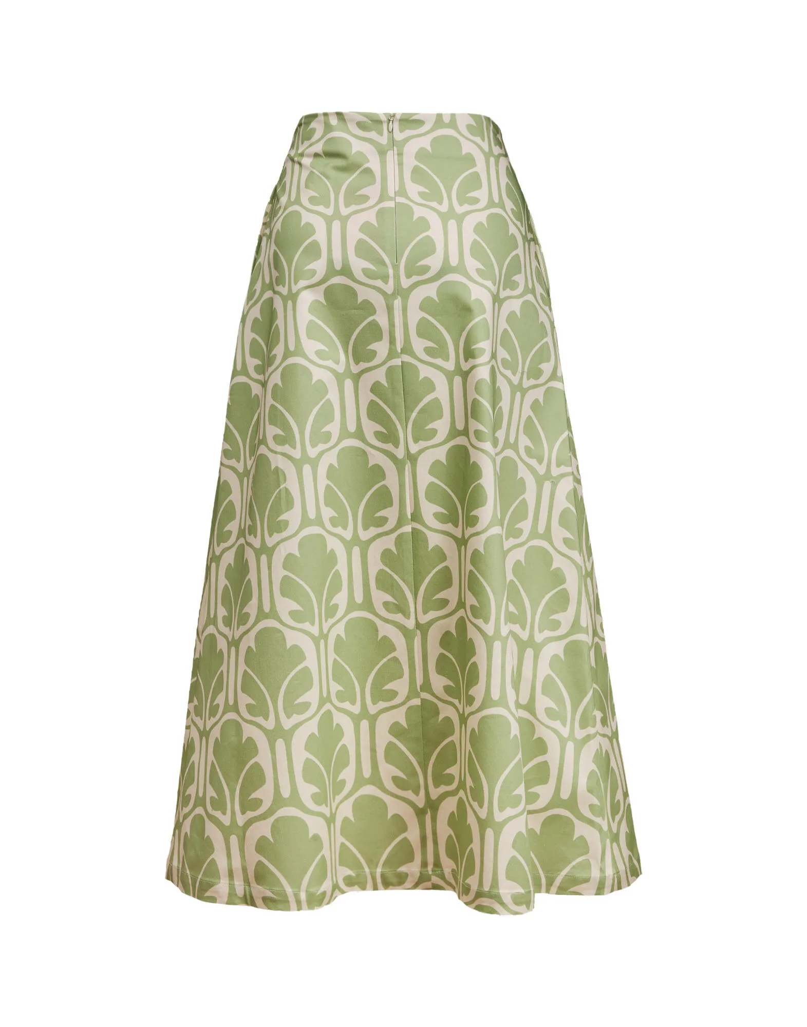 A-Long Skirt in Grove for Women | La DoubleJ