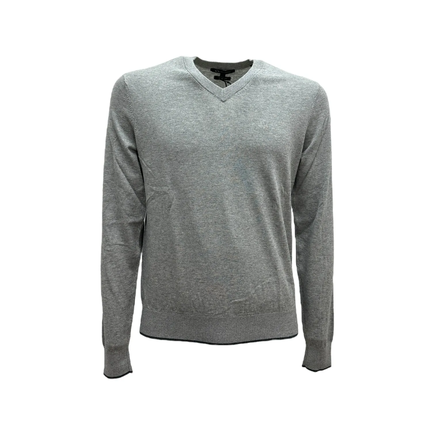 Armani Exchange pullover collo a V uomo