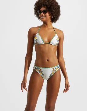 Bikini Top in Borboni Placée Bianco for Women | La DoubleJ