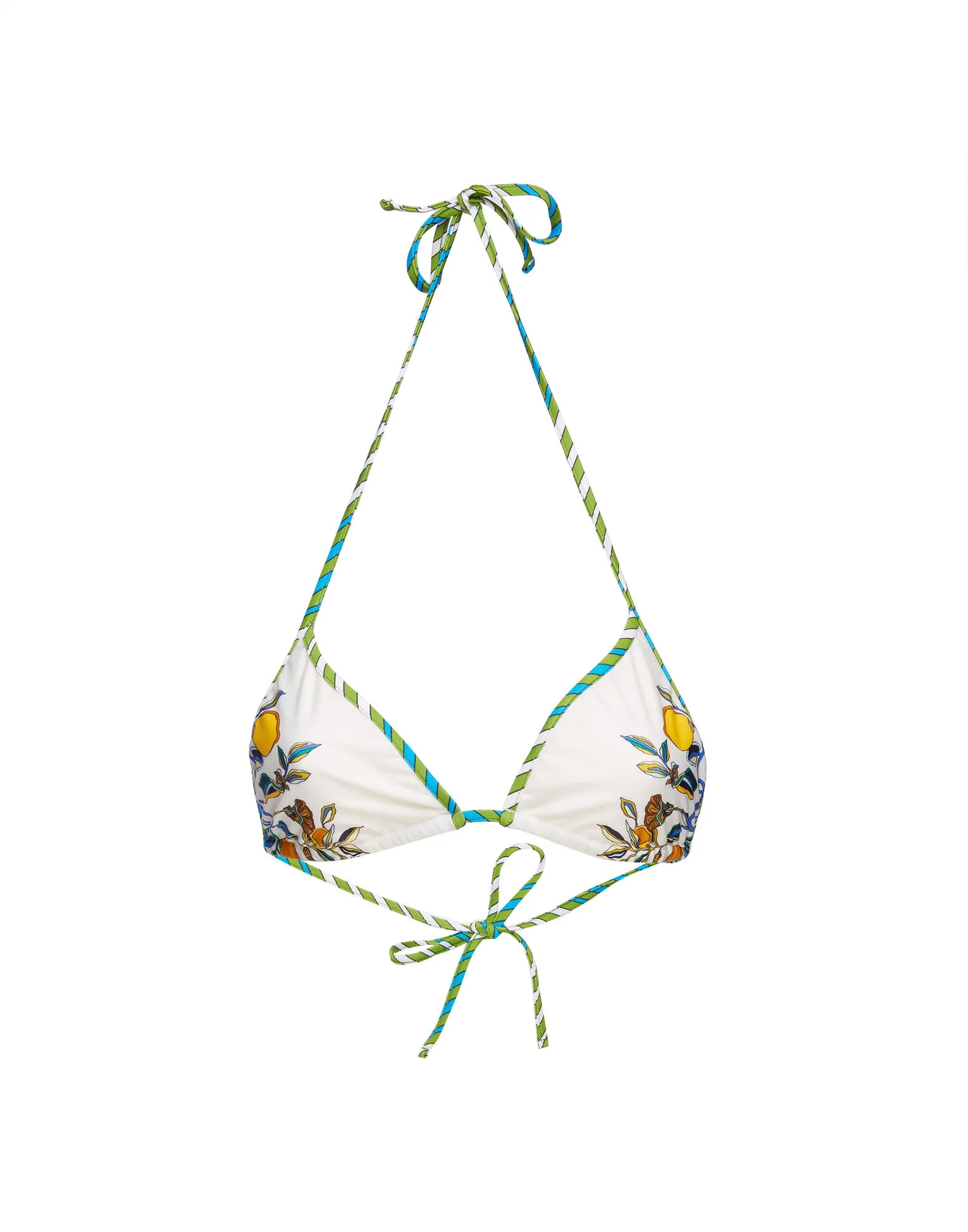 Bikini Top in Borboni Placée Bianco for Women | La DoubleJ