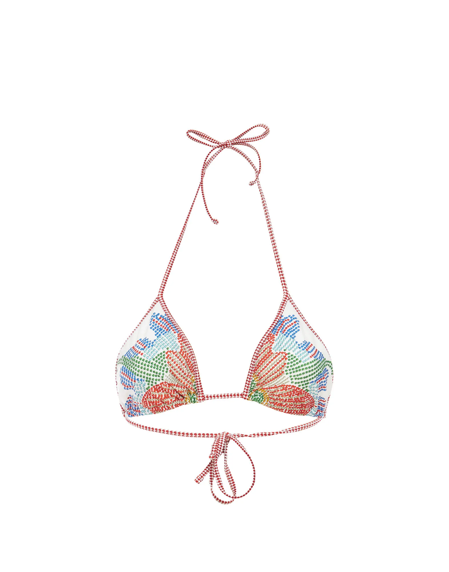 Bikini Top in Grenadilla Placée Off White for Women | La DoubleJ