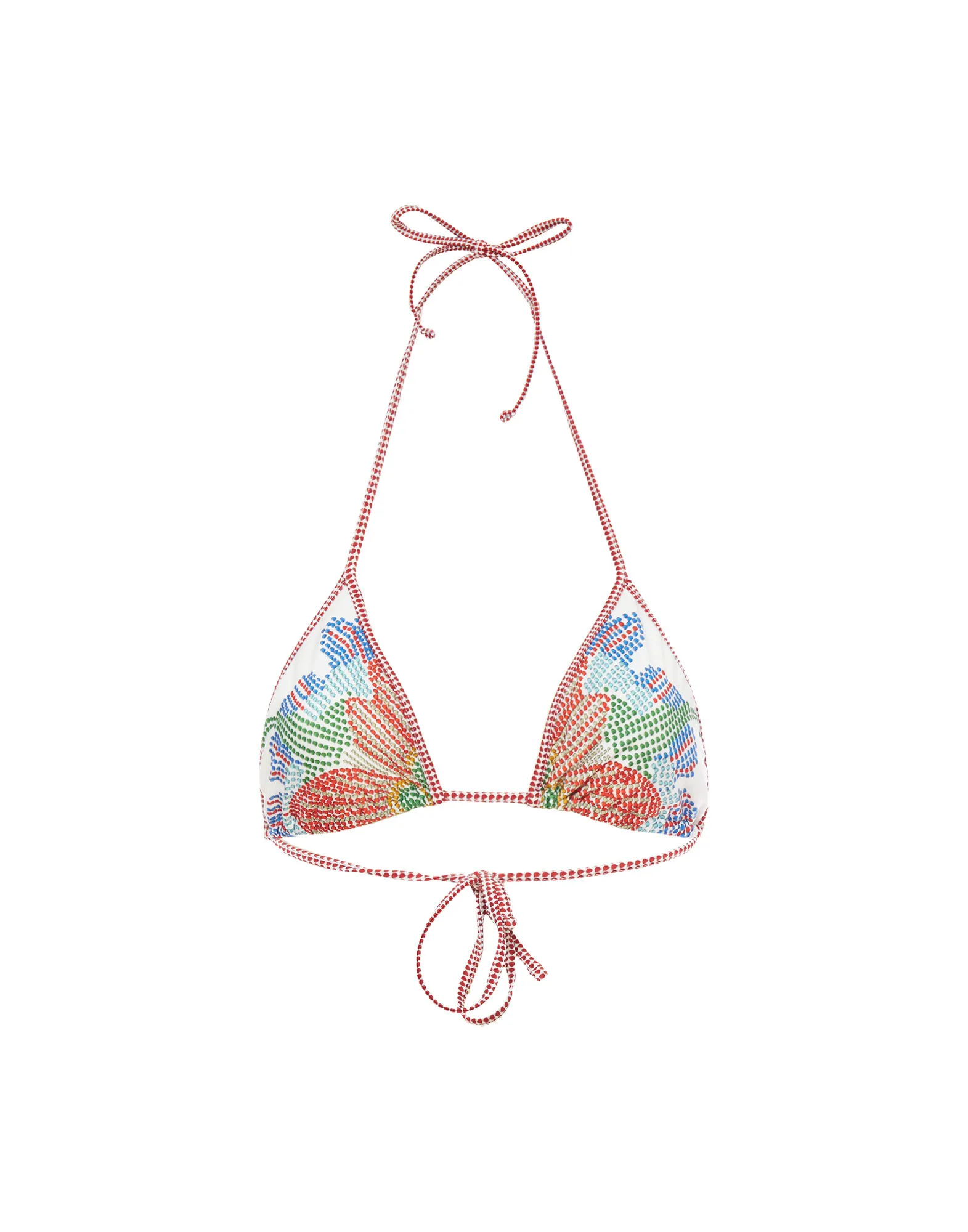 Bikini Top in Grenadilla Placée Off White for Women | La DoubleJ