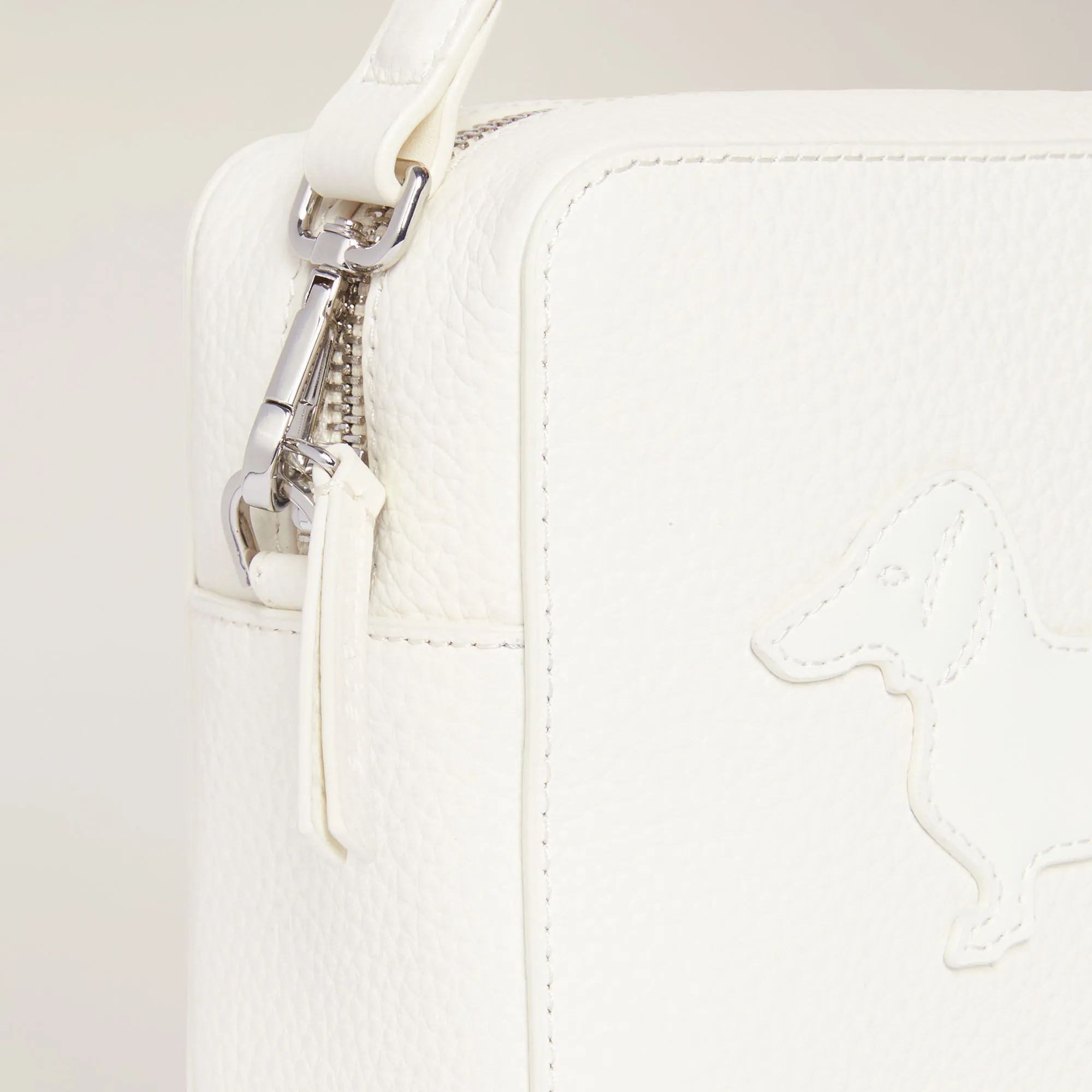 Camera Bag Carina Con Logo in Bianco: Accessori Donna Di Lusso | Harmont & Blaine®