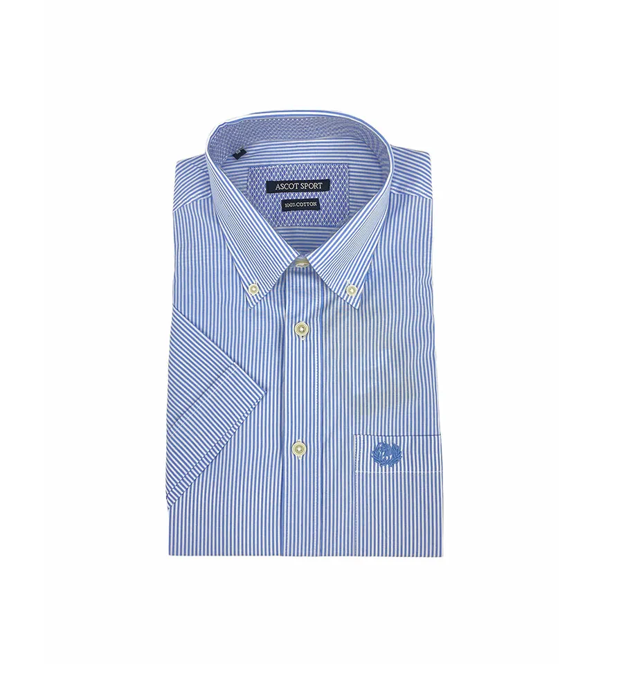 Camicia mezza manica Ascot