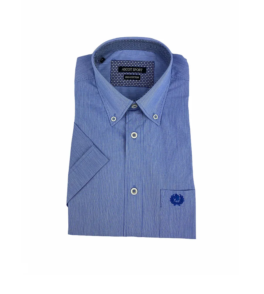 Camicia mezza manica Ascot