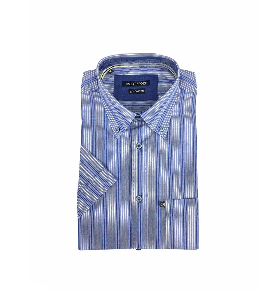 Camicia mezza manica Ascot