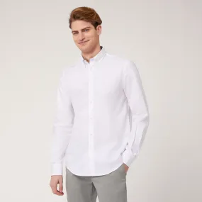 Camicia Regular In Cotone in Bianco: Nuovi arrivi Di Lusso | Harmont & Blaine®