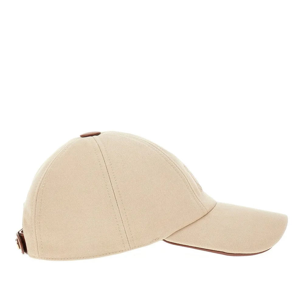 Cappello baseball con monogram ricamato