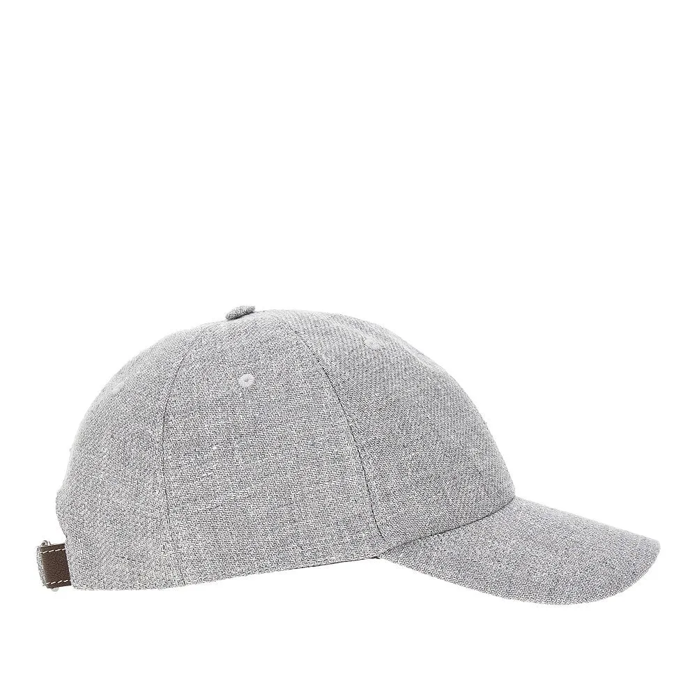 Cappello baseball in misto lino