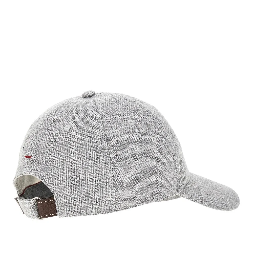 Cappello baseball in misto lino