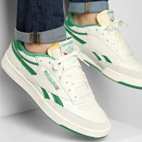 Club C Revenge Vintage Sneakers FW4862 Chalk Papyrus White Glendale Green