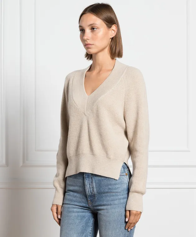 COLOMBO Maglione in cashmere beige MA04261226KIG