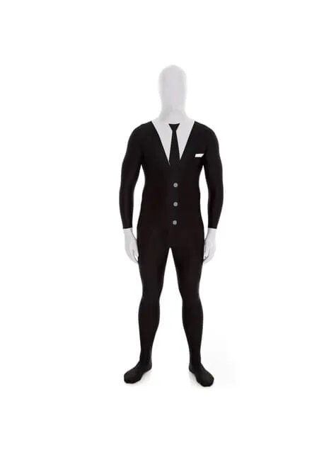 Costume vestito nero Morphsuit