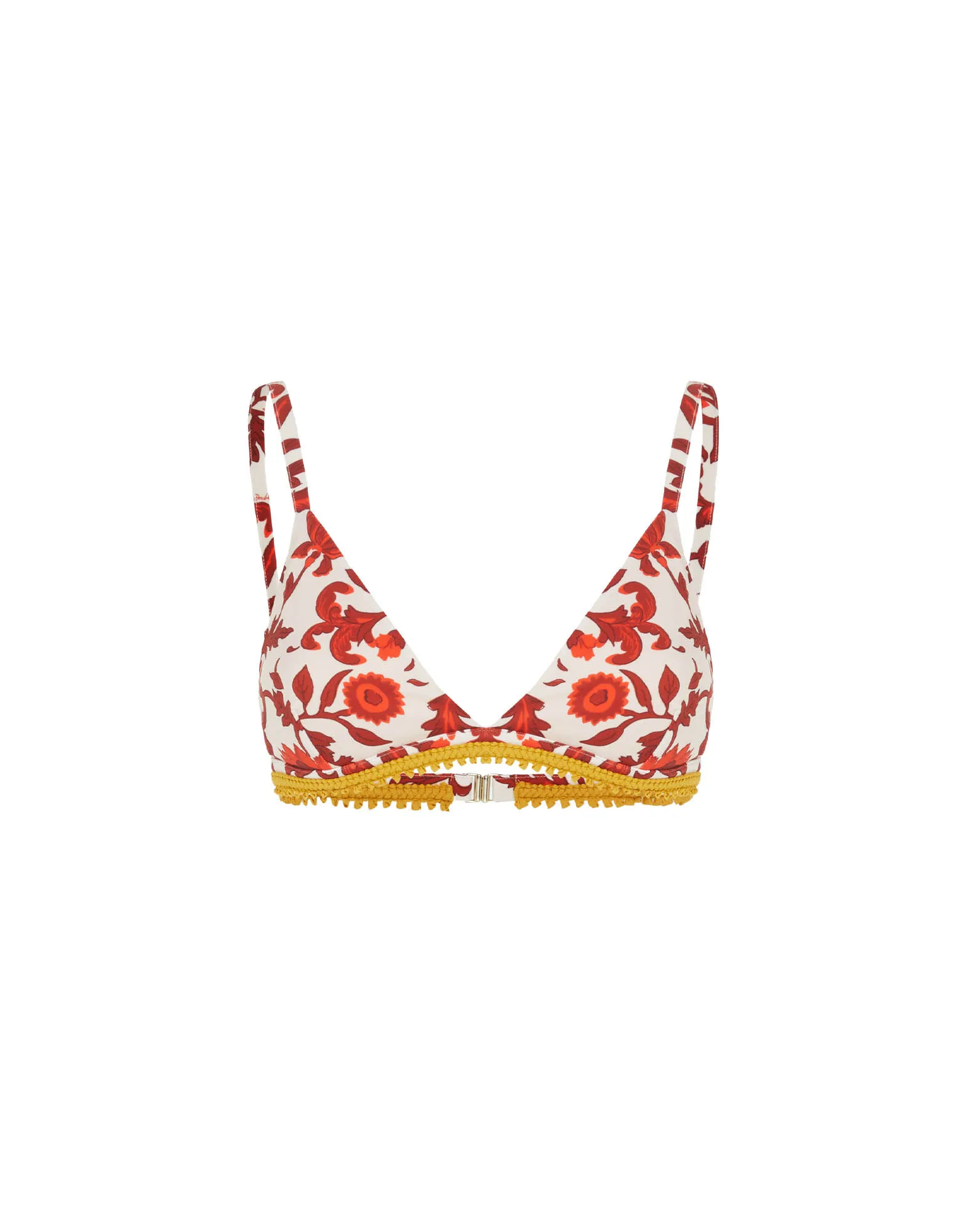 Fonda Top in Dragonflower Mini Red for Women | La DoubleJ