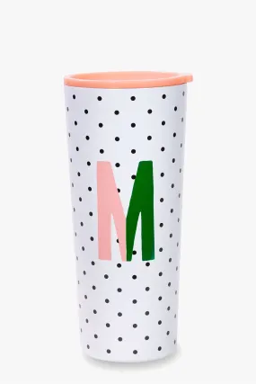 kate spade new york Bianco - Tumbler in acciaio inox con pantaloni di prima mente - M