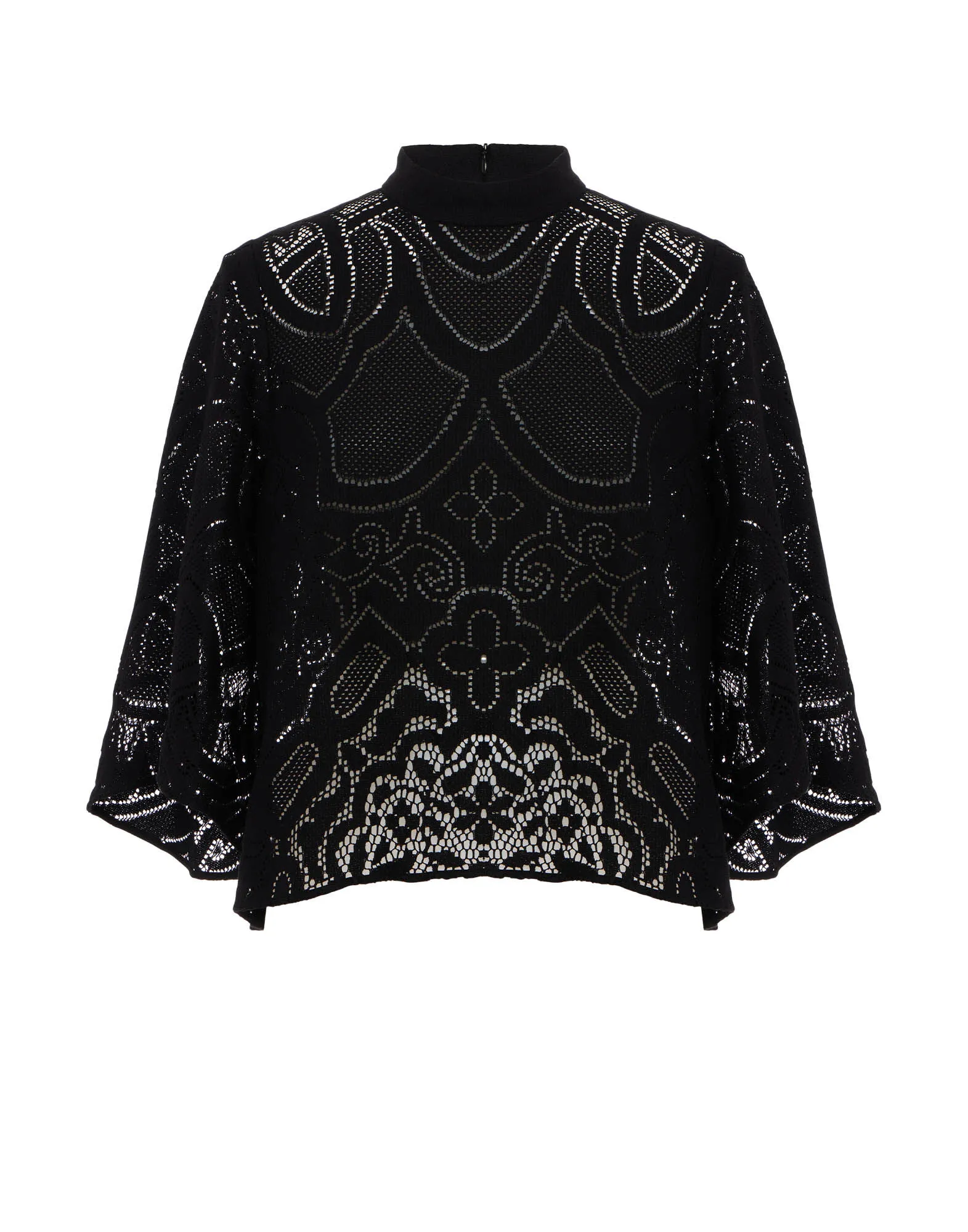 Lacey Make An Exit Top in Solid Black for Women | La DoubleJ