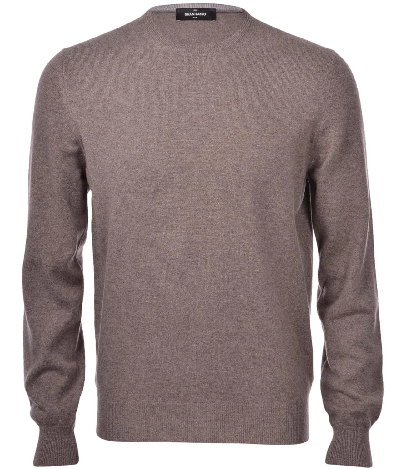 Maglione Pullover Gran Sasso uomo in lana merino beige