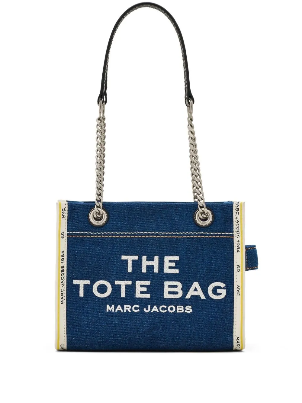 Marc Jacobs-Borsa tote The Denim Chain piccola