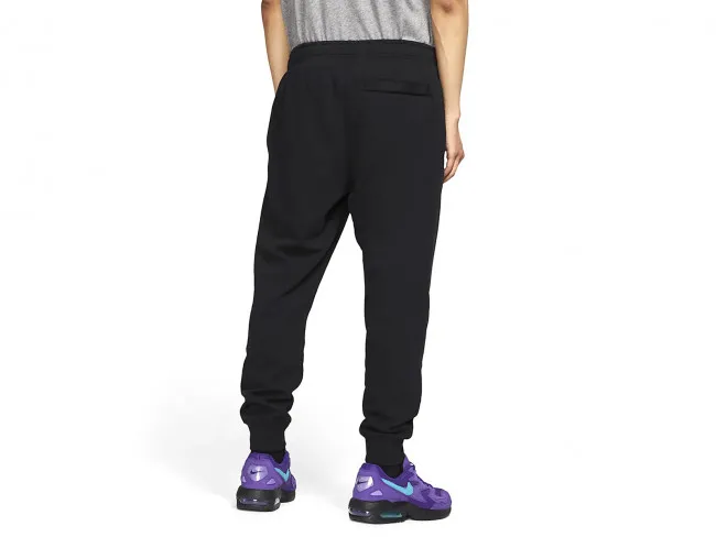 NIKE PANTALONI TUTA UOMO  BV2679 010  M CLUB JGGR FT BLACK/BLACK/WHITE