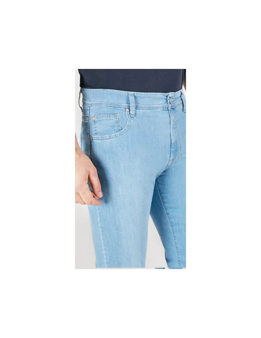 Pantalone 5 tasche jeans Denim Mod Nen Chiaro