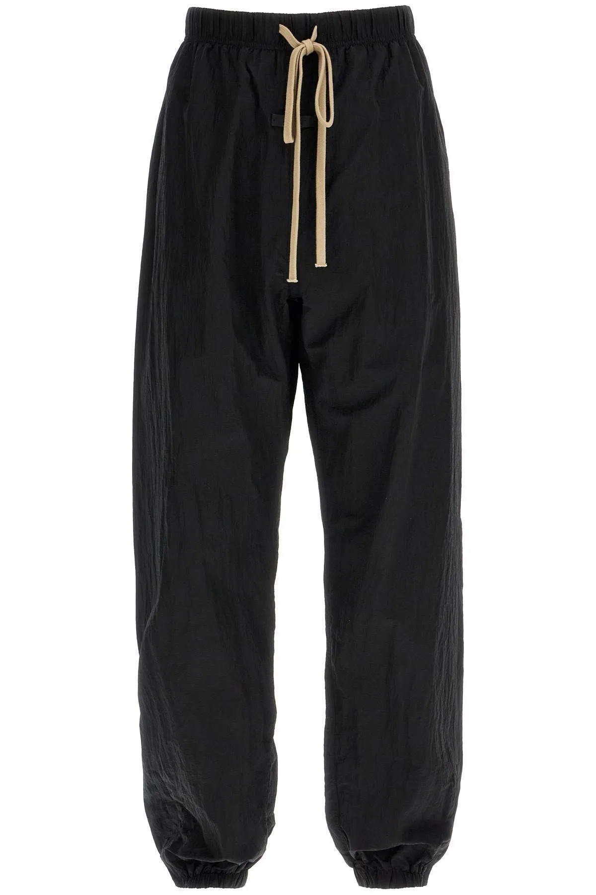 Pantaloni track in ripstop di nylon