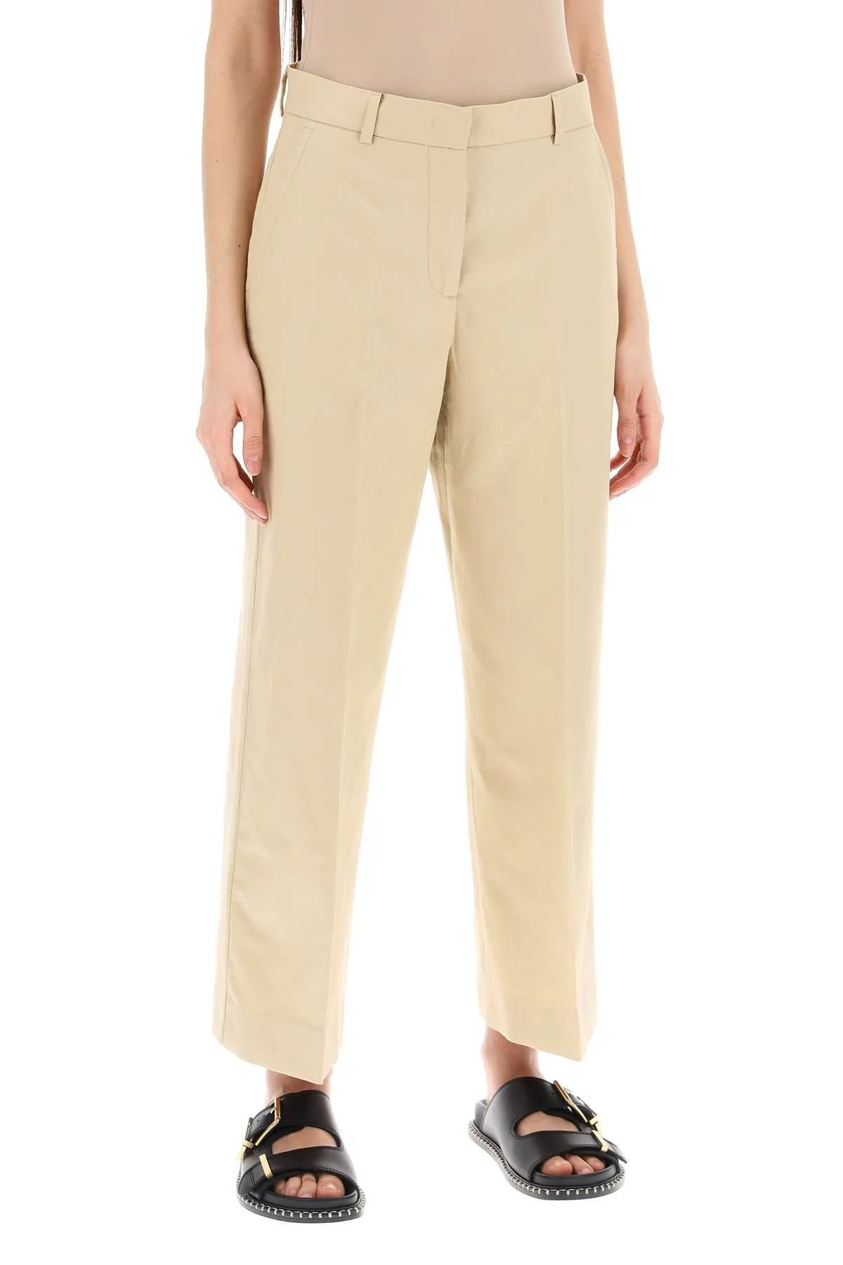 Pantaloni Zircone cropped