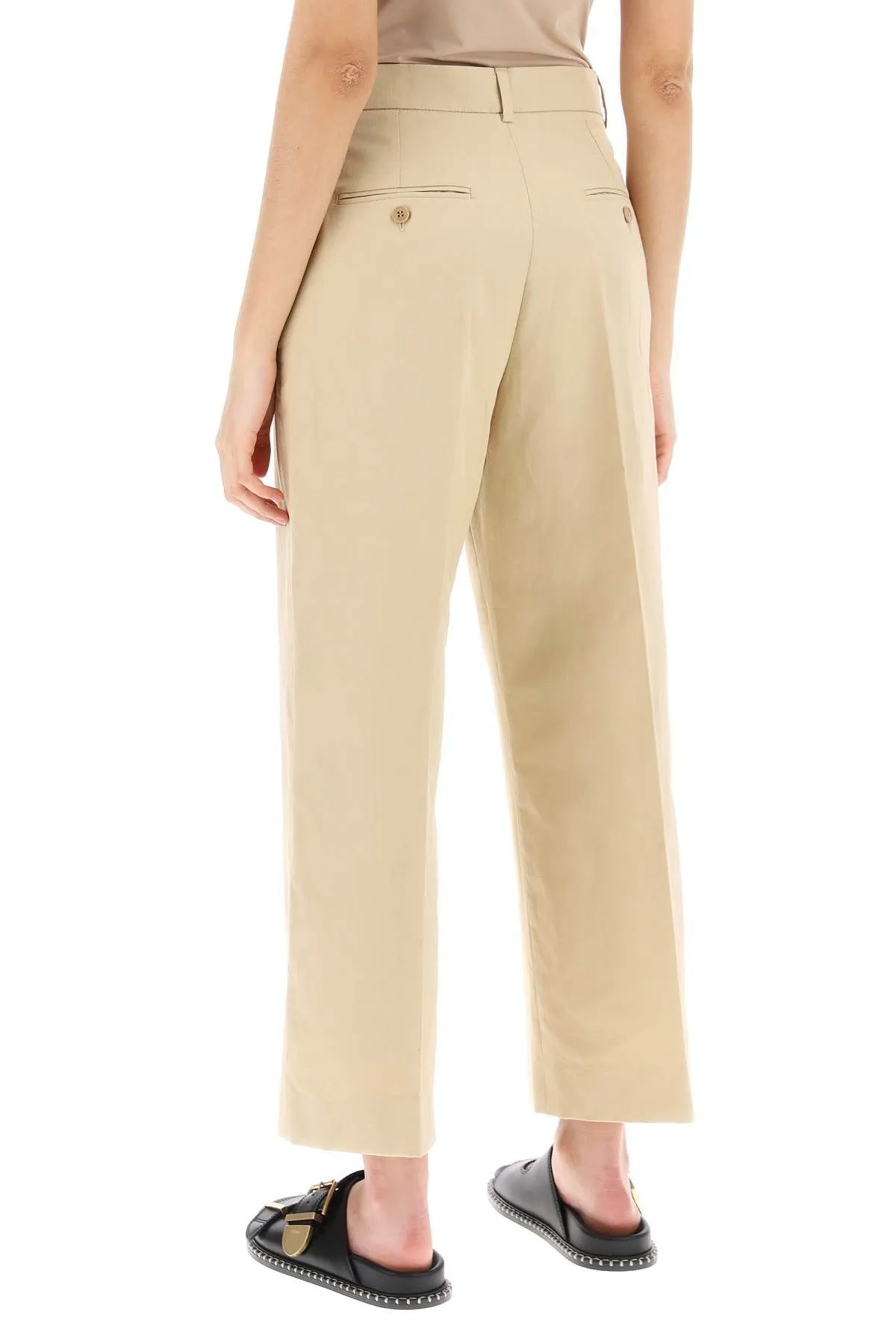 Pantaloni Zircone cropped