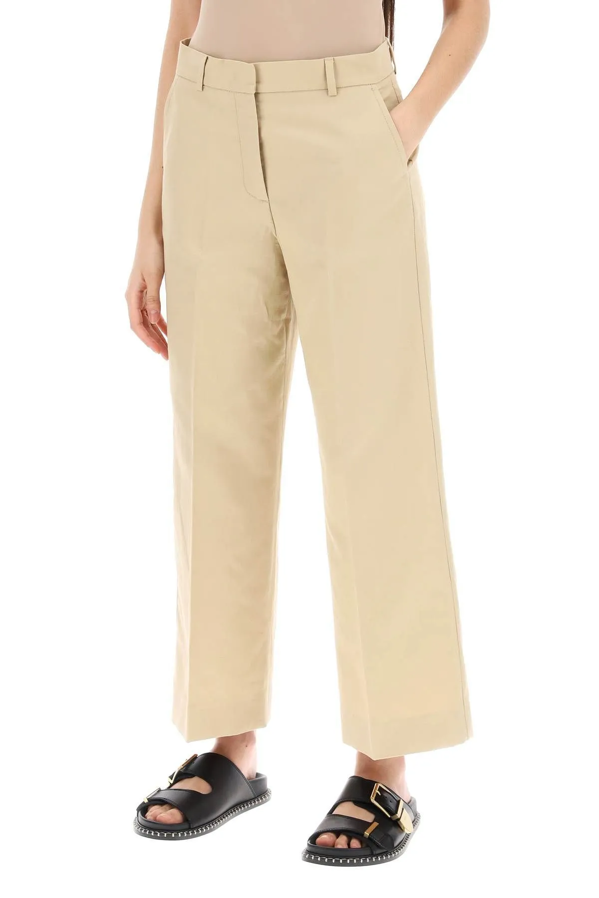 Pantaloni Zircone cropped