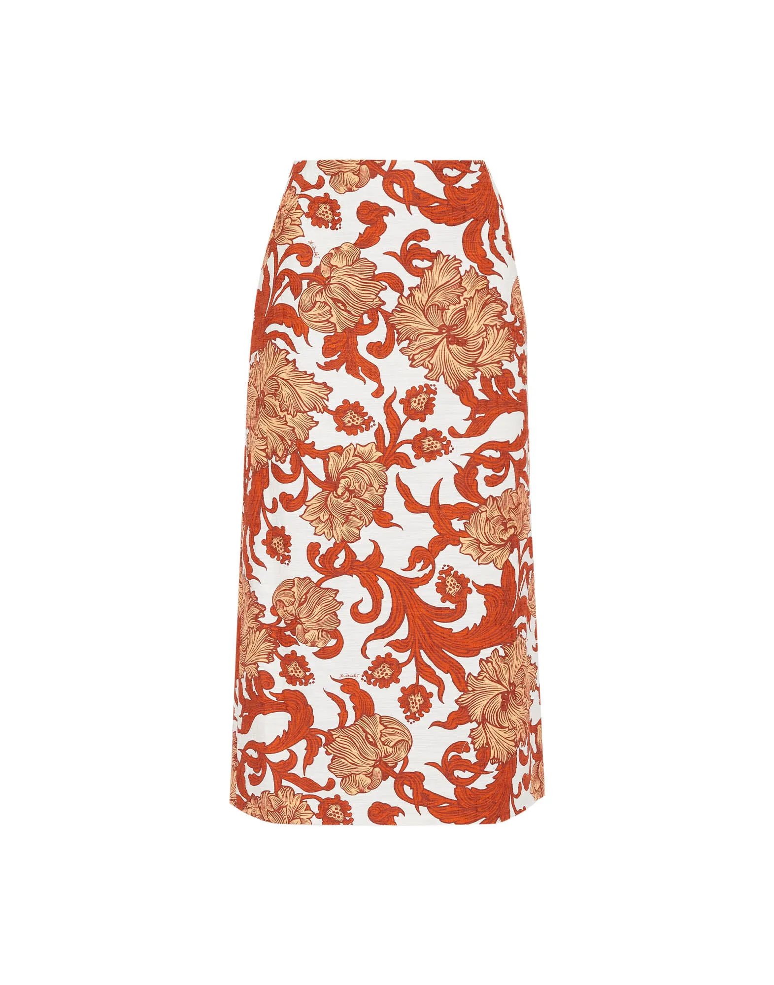 Pencil Skirt in Reef White for Women | La DoubleJ