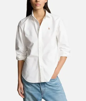 POLO RALPH LAUREN DONNA--Camicia Oxford slim fit