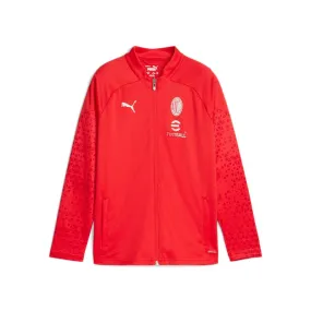 PUMA GIACCA TUTA MILAN 2023/24 RAGAZZO BAMBINO UFFICIALE - ACM TRAINING JACKET Jr - ROSSO