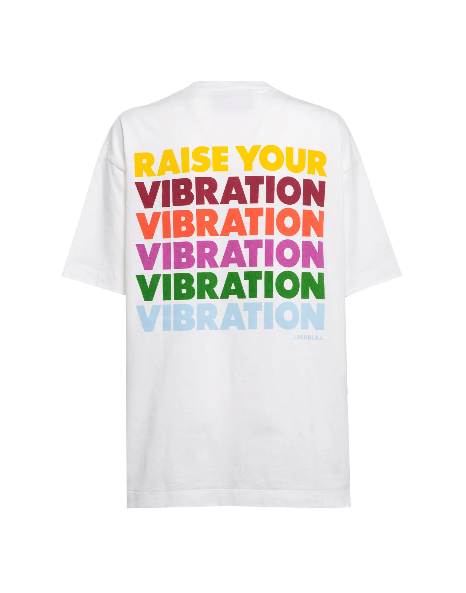 Raise Your Vibration T-Shirt in Solid Print for Women | La DoubleJ