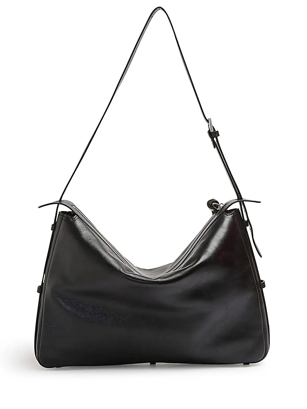 Simply Fendi Large-Borsa in pelle nera