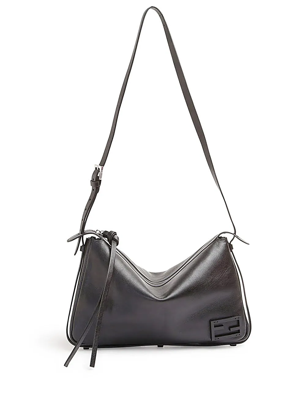 Simply Fendi Medium-Borsa in pelle nera