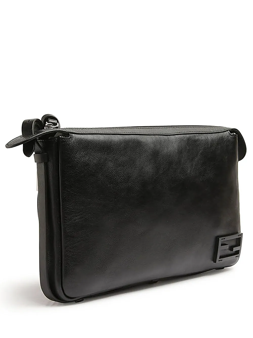 Simply Fendi Medium-Borsa in pelle nera