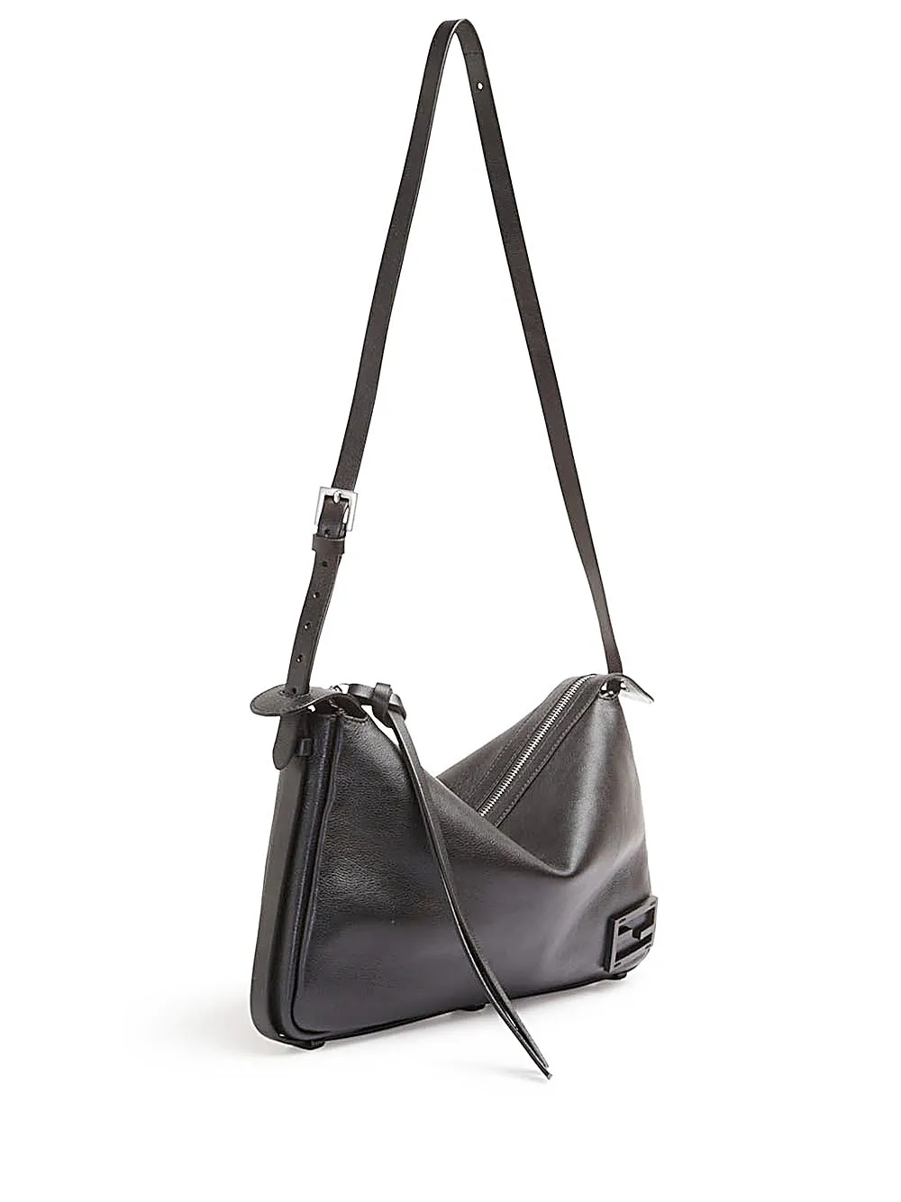 Simply Fendi Medium-Borsa in pelle nera