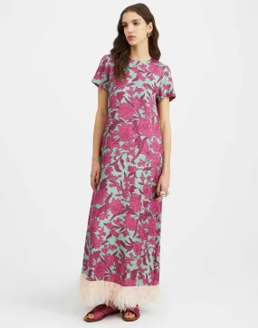 Swing Dress in Lilium Purple for Women | La DoubleJ