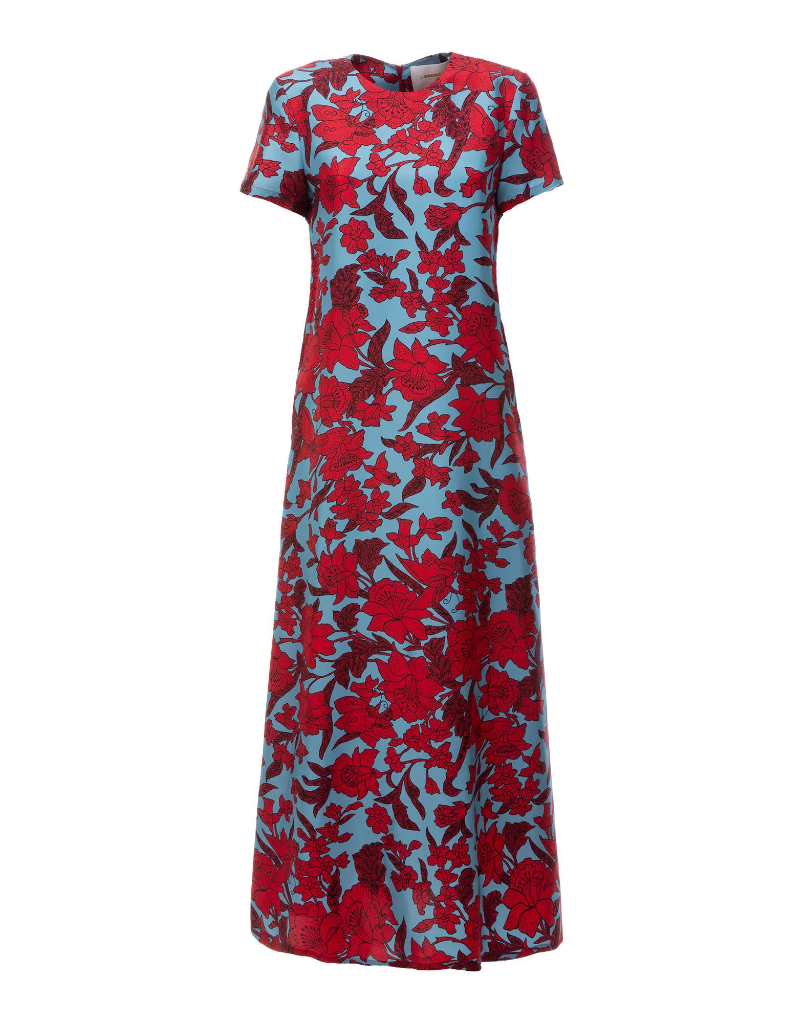 Swing Dress in Lilium Turchese for Women | La DoubleJ