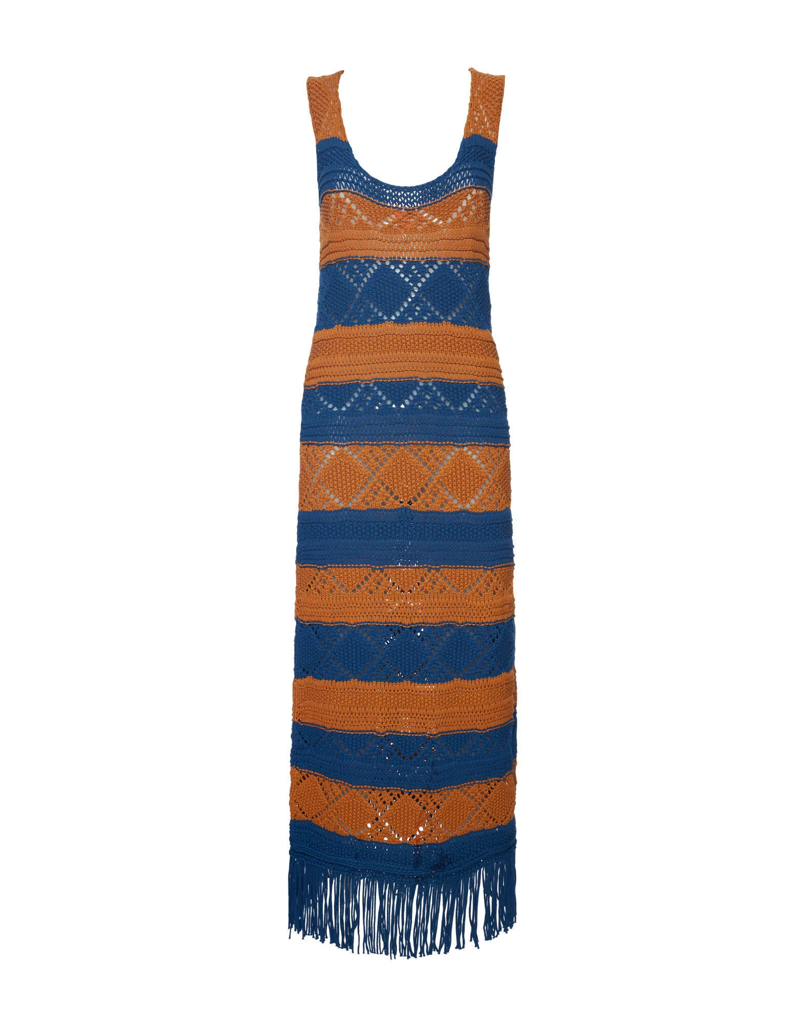 The Yarn Dress in Solid Blue Petrol for Women | La DoubleJ