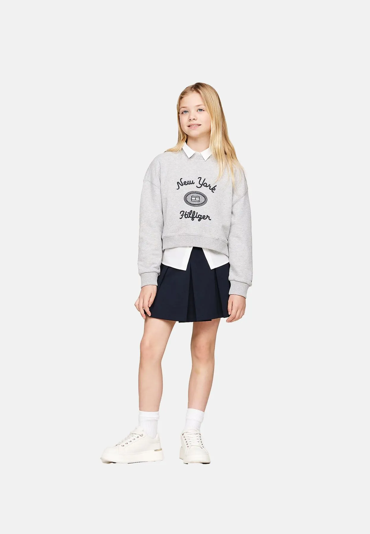     TOMMY HILFIGER KIDS FELPA BAMBINE E RAGAZZE      