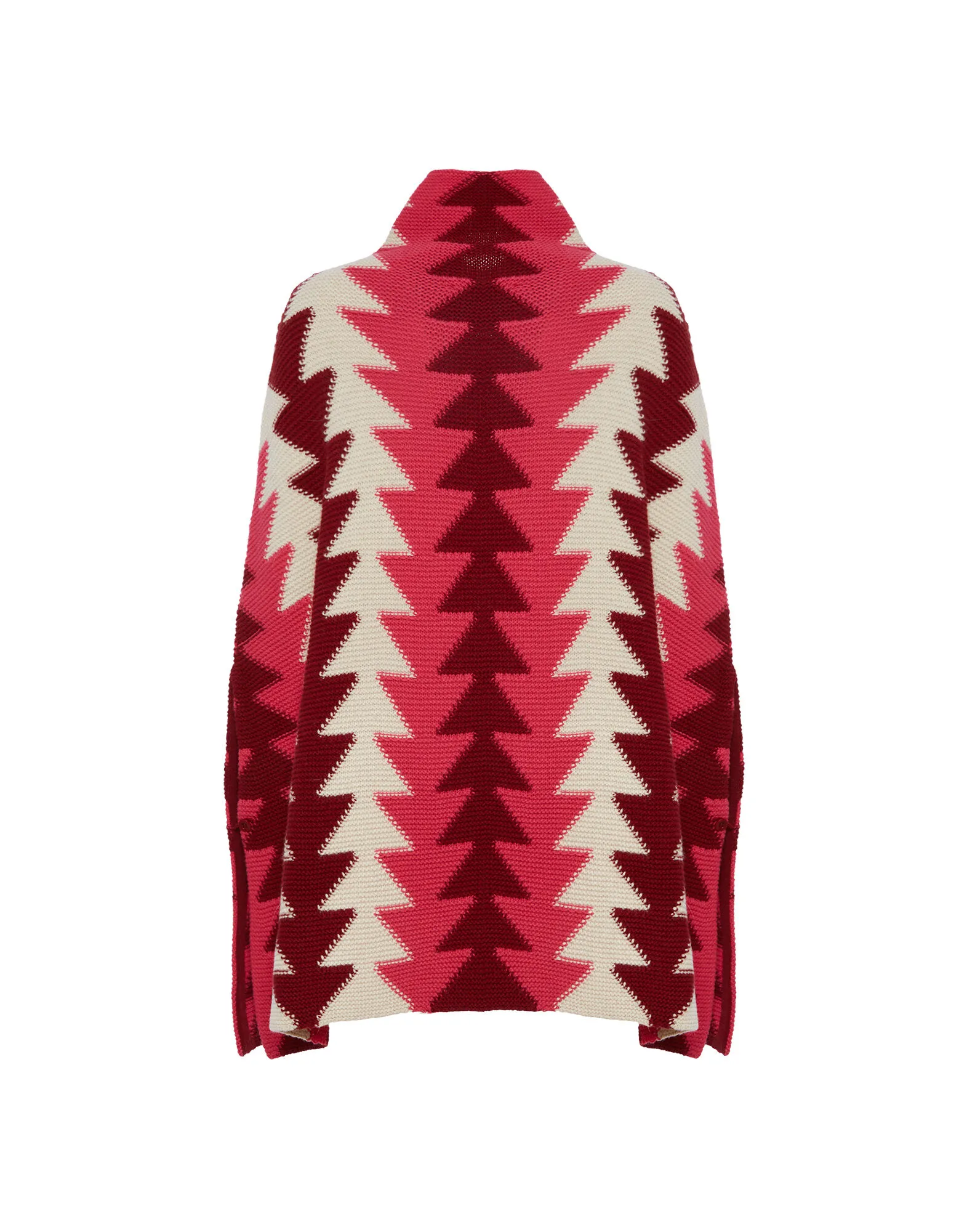 Trine Cape in Bordeaux for Women | La DoubleJ