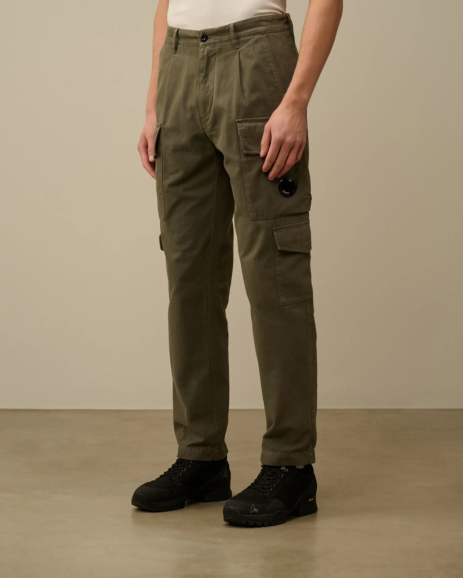 Vintage Army Structure Regular Cargo Pants