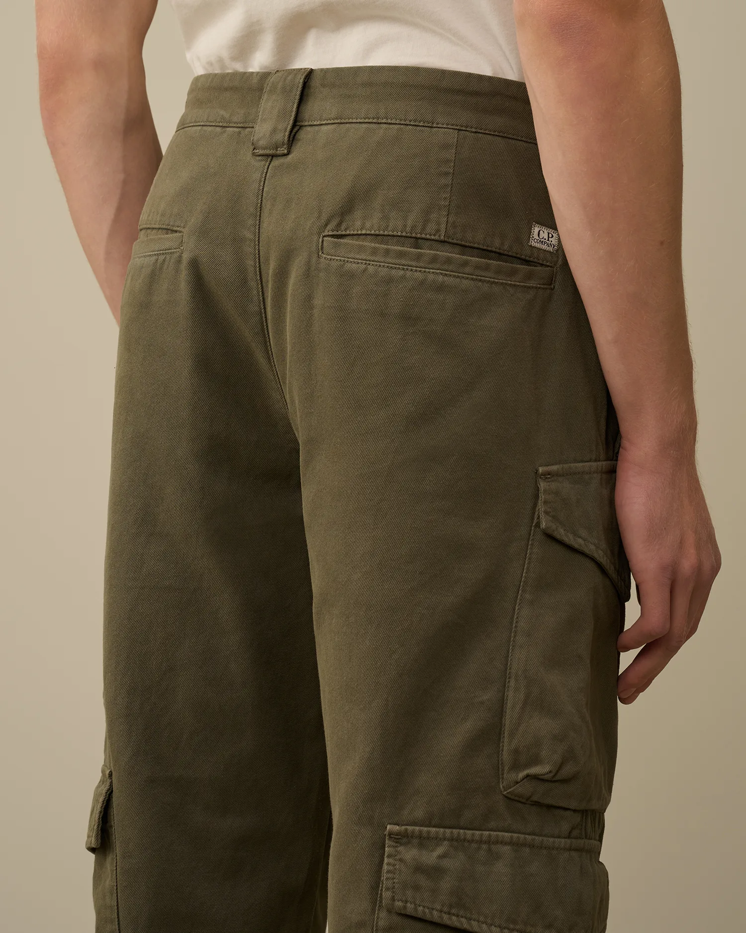 Vintage Army Structure Regular Cargo Pants